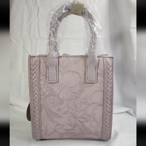 Small Lilac Purple Vegan Purse Cross Body